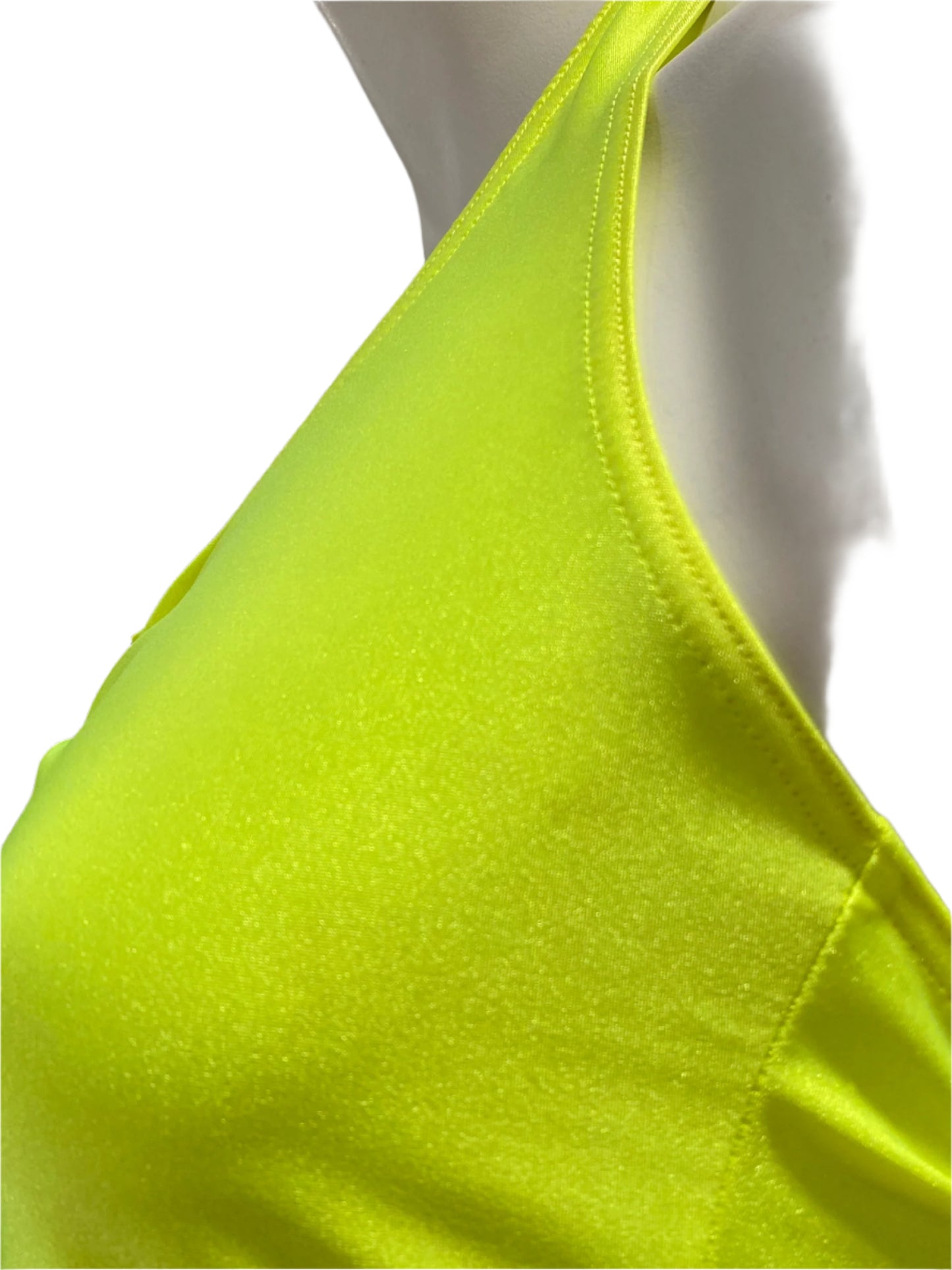 Jenetex Halter Neck Ruche Front Top