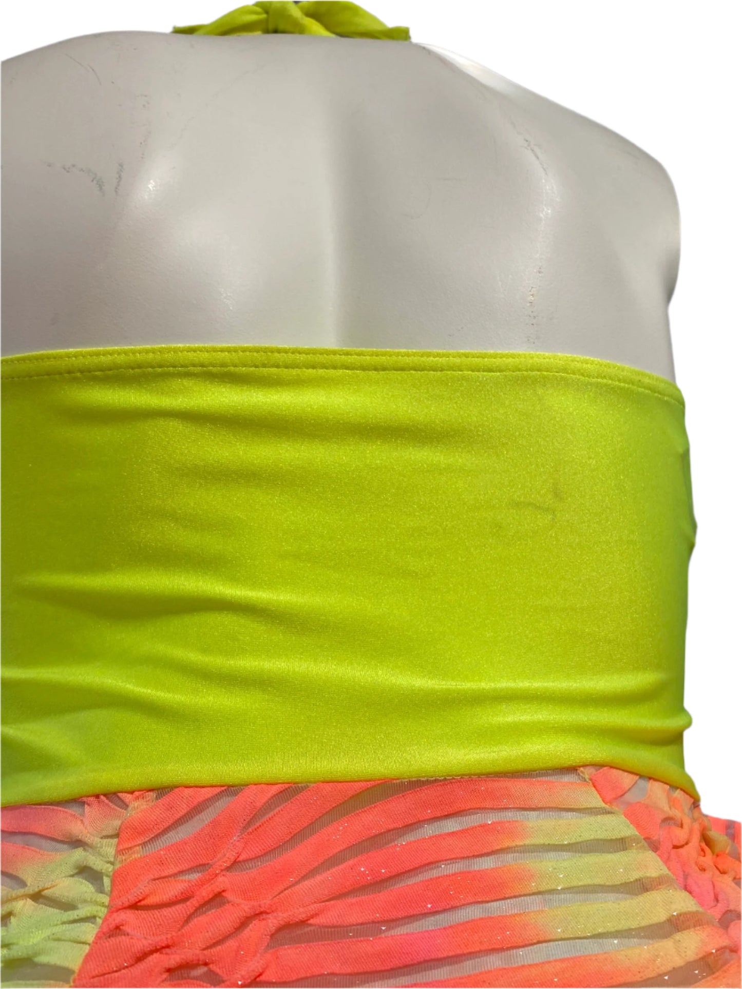 Jenetex Halter Neck Ruche Front Top