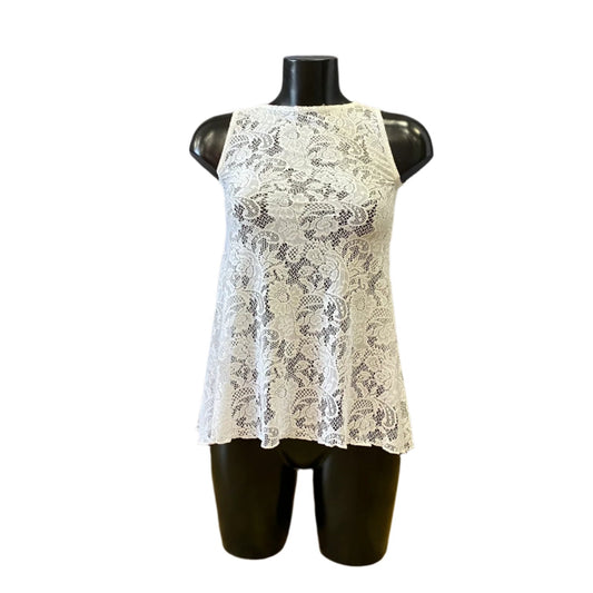 Jenetex White Lace Top