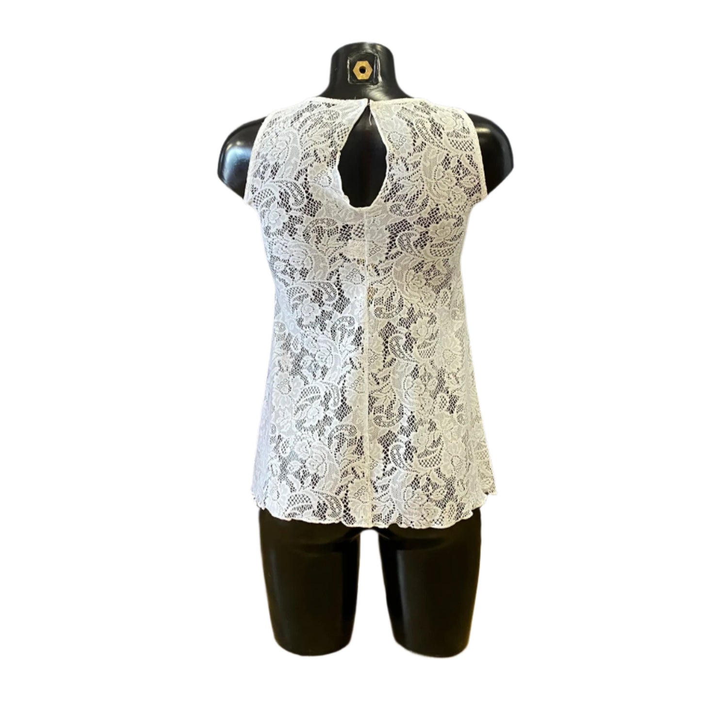 Jenetex White Lace Top
