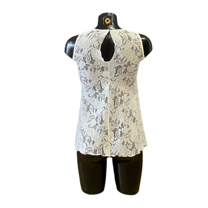 Jenetex White Lace Top