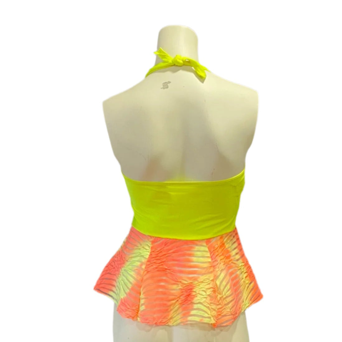 Jenetex Halter Neck Ruche Front Top