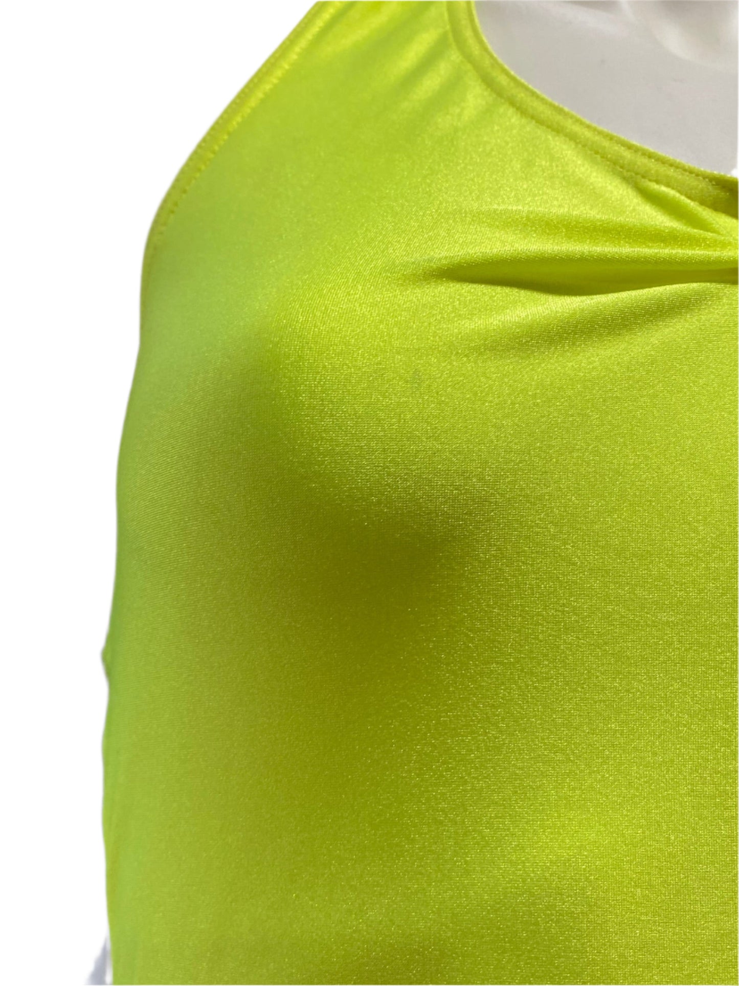 Jenetex Halter Neck Ruche Front Top