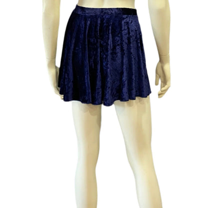 Roch Valley Crushed Velour Circular Skirt