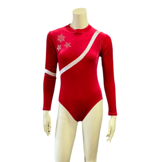 Jenetex Smooth Velour Gymnastics Leotard