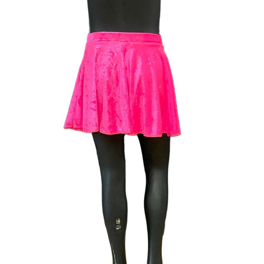 Roch Valley Crushed Velour Circular Skirt