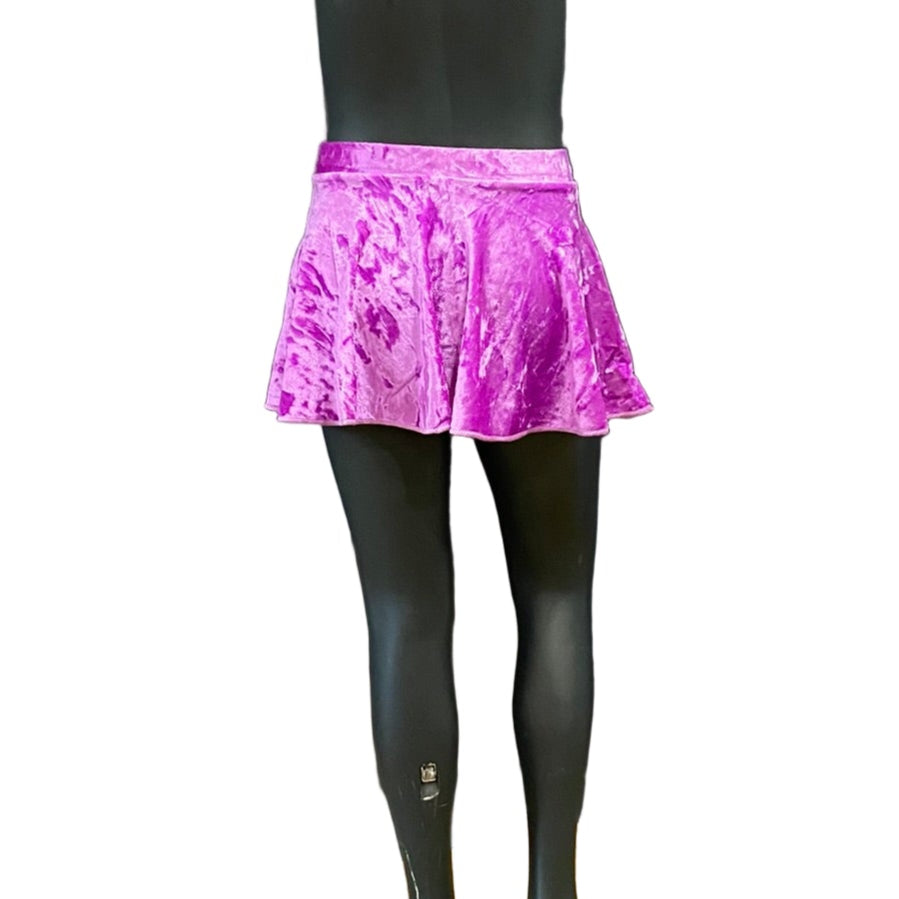 Roch Valley Crushed Velour Circular Skirt