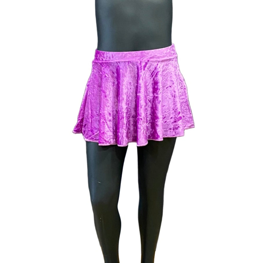 Roch Valley Crushed Velour Circular Skirt