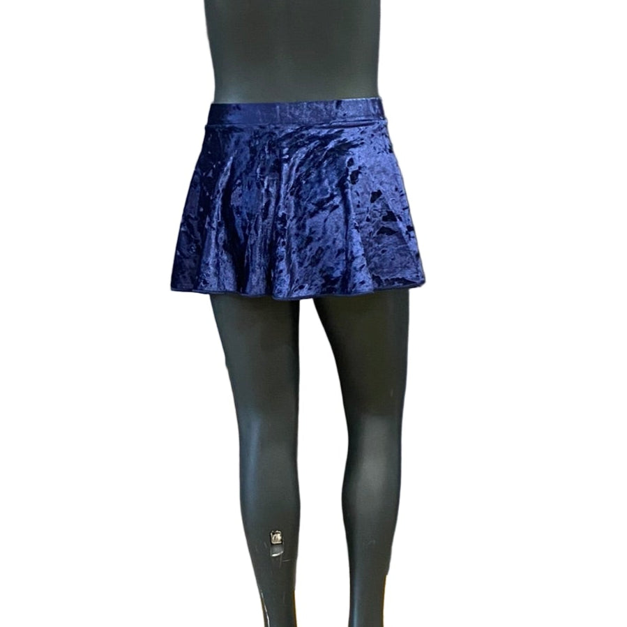 Roch Valley Crushed Velour Circular Skirt