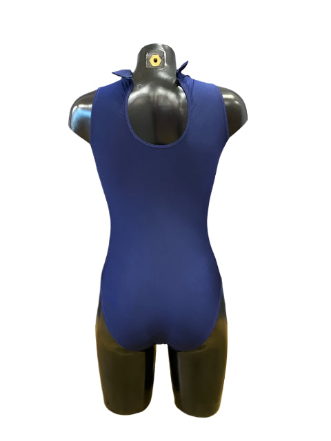 Jenetex Turtle Neck Navy Leotard